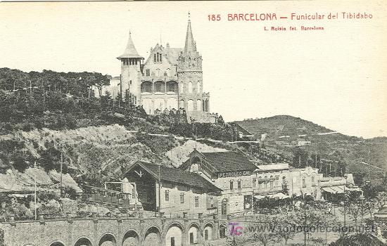 Postales: BARCELONA. FUNICULAR DEL TIBIDABO. - Foto 1