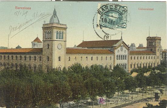 Postales: BARCELONA. UNIVERSIDAD. - Foto 1