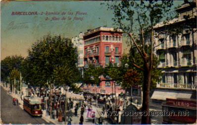 Postales: BARCELONA. RAMBLA DE LAS FLORES. - Foto 1