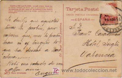 Postales: BARCELONA. RAMBLA DE LAS FLORES. - Foto 2