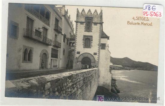 Postcards: (PS-5063)POSTAL FOTOGRAFICA DE SITGES-BALUARTE MARICEL