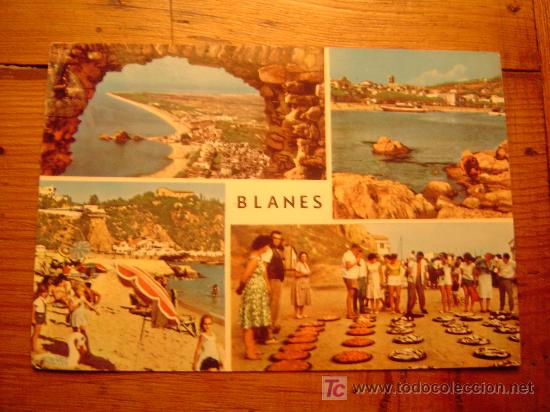 Postales: Postal de Blanes - Foto 1