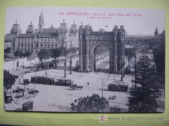 Postales: BARCELONA -ARCO DEL TRIUNFO - SIN CIRCULAR - Foto 1
