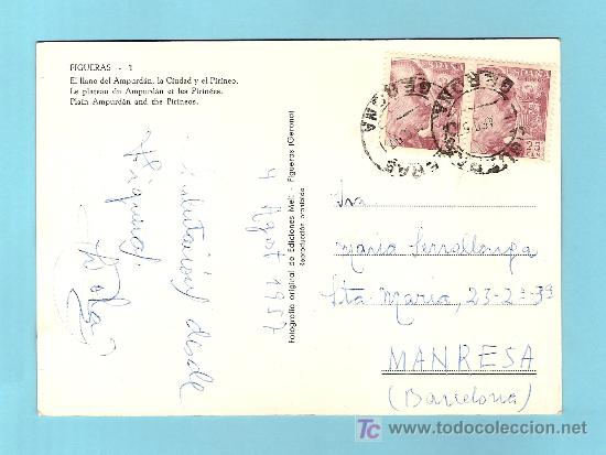 Postales: POSTAL DE FIGUERAS (FIGUERES) - Foto 2