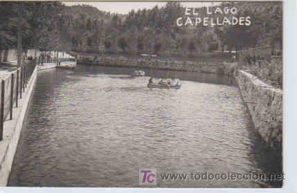 Postales: POSTAL DE CAPELLADES, EL LAGO, FOTOGRAFICA, CIRCULADA - Foto 1