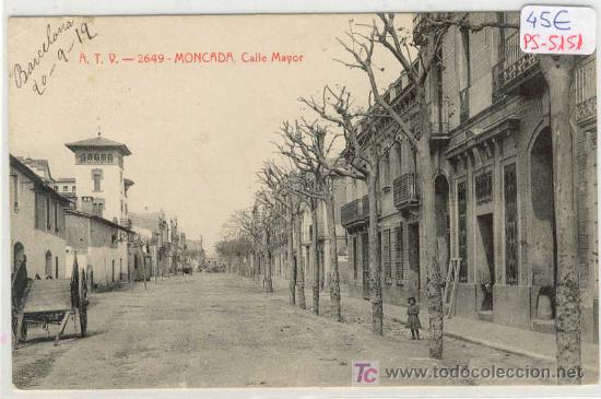 Postkarten: (PS-5151)POSTAL DE MONCADA-CALLE MAYOR