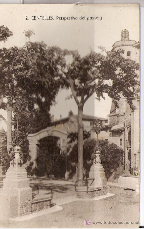 Postales: CENTELLAS                   *    PERSPECTIVA DEL PASSEIG  * - Foto 1