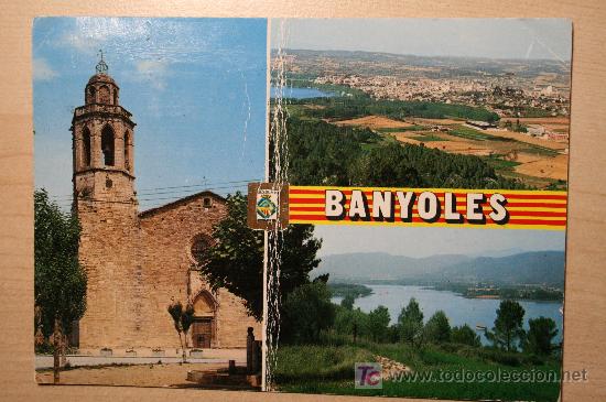 Postales: POSTAL ANTIGUA DE BANYOLES - Foto 1