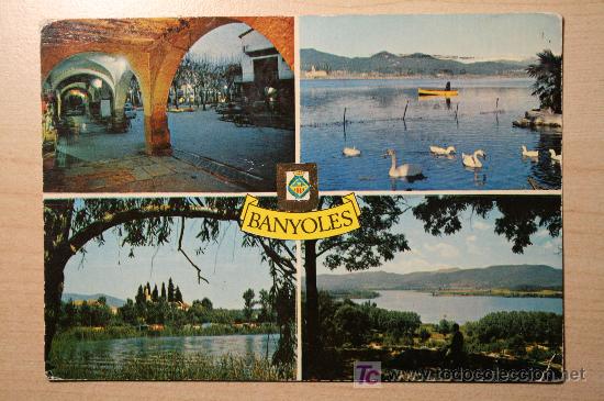 Postales: POSTAL ANTIGUA DE BANYOLES - Foto 1
