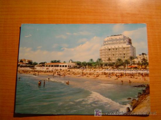 Postales: POSTAL SITGES HOTEL CALIPOLIS CIRCULADA - Foto 1