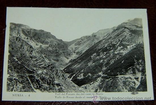 Postais: POSTAL NURIA 4 - Vall del Freser des del cam&iacute; de N&uacute;ria- Ed.GUILERA