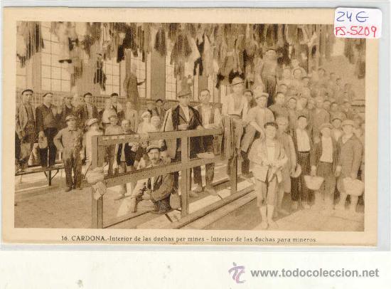 Postkarten: (PS-5209)POSTAL DE CARDONA-INTERIOR DE LAS DUICHAS PER MINES-