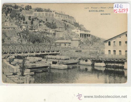 Postkarten: (PS-5299)POSTAL DE BARCELONA-MIRAMAR