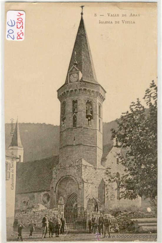 Postcards: (PS-5304)POSTAL DE VIELLA-IGLESIA