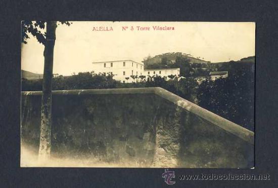Postales: Postal d ALELLA: Torre Vilaclara (num.3) - Foto 1