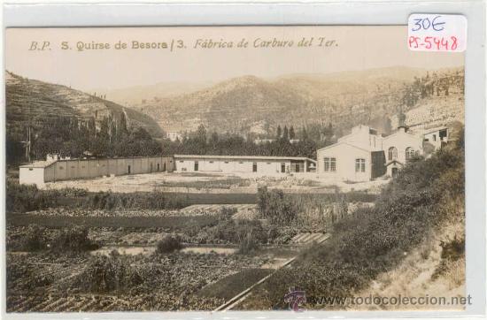 Postkarten: (PS-5448)POSTAL DE FOTOGRAFICA DE SAN QUIRSE DE BESORA-FABRICA DE CARBURO DEL TER