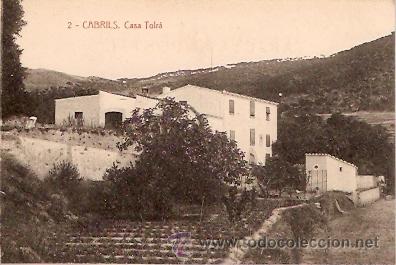 Postales: POSTAL CABRILS CASA TOLRA - Foto 1