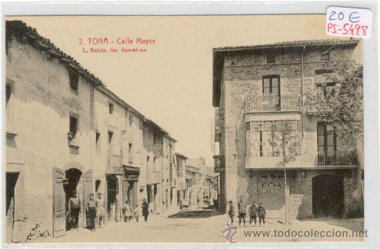 Postkarten: (PS-5498)POSTAL DE TONA-CALLE MAYOR