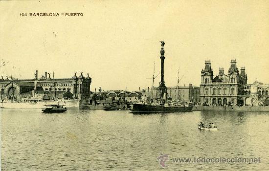 Postales: POSTAL BARCELONA PUERTO - Foto 1