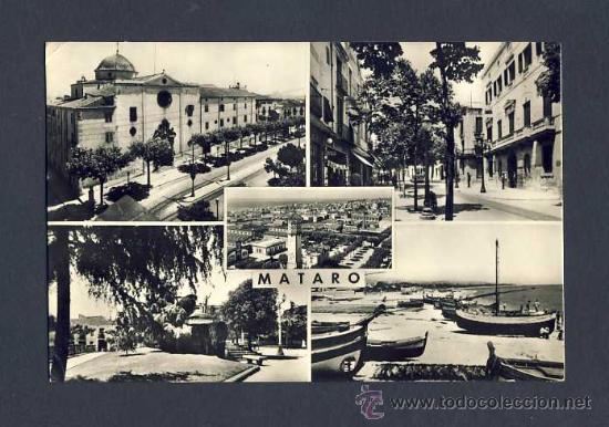 Postales: Postal de MATARO: 5 vistes (Zerkowitz num.11129) - Foto 1