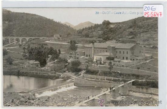 Postkarten: (PS-5647)POSTAL FOTOGRAFICA DE OLOT-CASTELLFOLLIT-VISTA PARCIAL