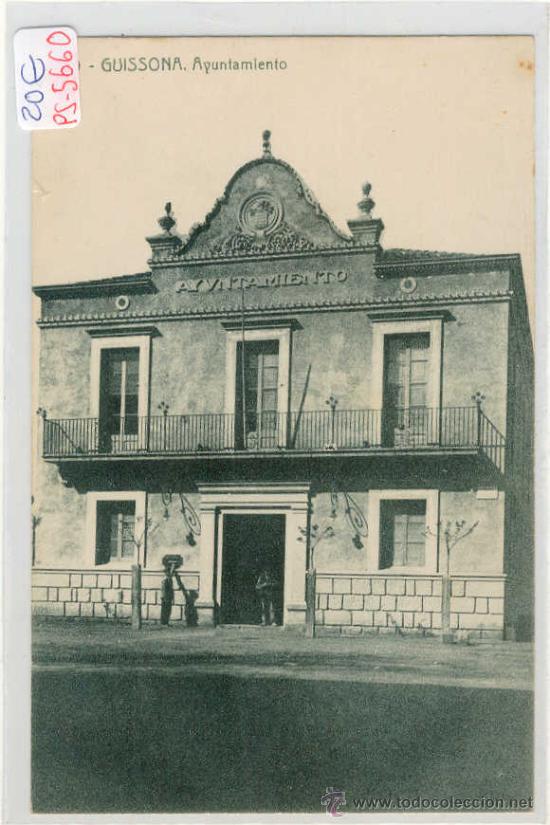 Postkarten: (PS-5660)POSTAL DE GUISSONA(LLEIDA)-AYUNTAMIENTO