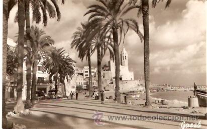 Postales: POSTAL SITGES 143 PASEO - Foto 1