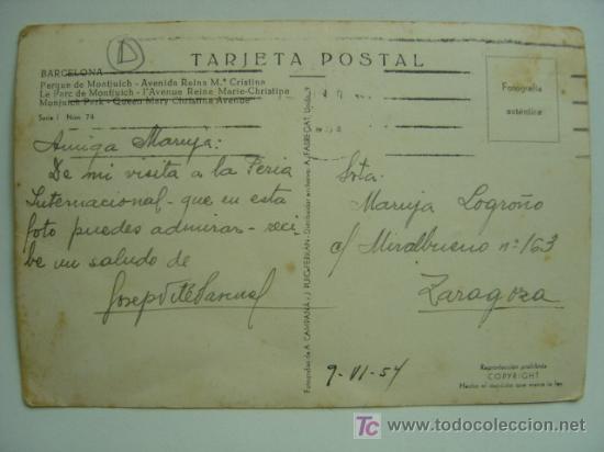 Postales: POSTAL BARCELONA - REF. L-1 - Foto 2