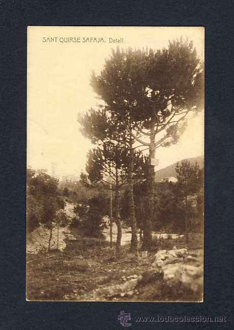 Postales: Postal de SANT QUIRZE SAFAJA: Detall (Ed.Fruitos)