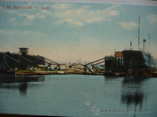 Postales: BARCELONA,DIQUE,S/C - Foto 1