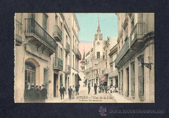 Postales: Postal de SITGES: Cap de la Vila (Roisin) (animada) - Foto 1