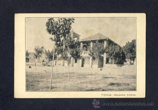 Postales: Postal de TONA: Manantial Codina - Foto 1
