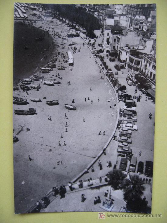 Postales: SITGES - PLAYA - Foto 1