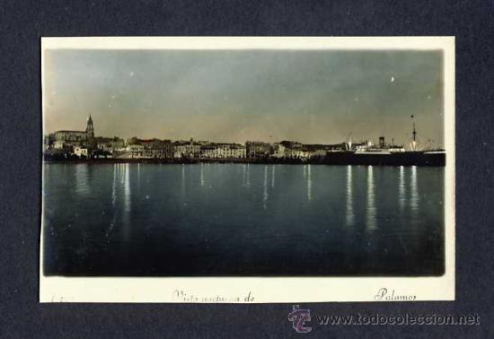 Postales: Postal de PALAMOS: Vista nocturna