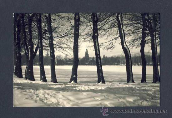 Postales: Postal de PUIGCERDA: El llac a l' hivern (Com.Prat num.49)