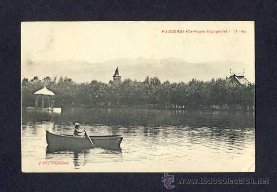 Postales: Postal de PUIGCERDA: El llac (Ed.Fau)
