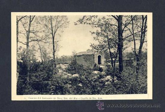 Postales: Postal de SANT MARTI SACALM: Santuari del Far, Capella de Santa Anna (Roisin num.9)