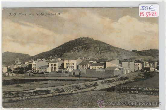 Postcards: (PS-5729)POSTAL DE PONS(LLEIDA)-VISTA PARCIAL