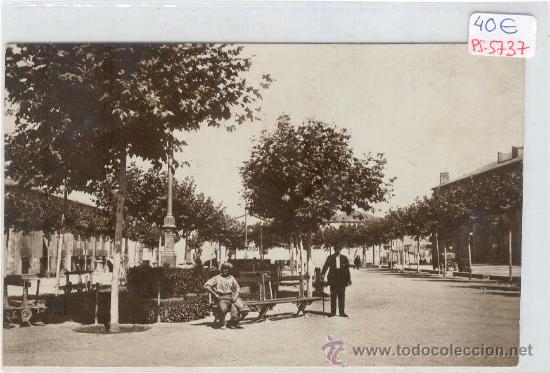 Postcards: (PS-5737)POSTAL FOTOGRAFICA DE TARREGA(LLEIDA)-PASEO DEL CARMEN
