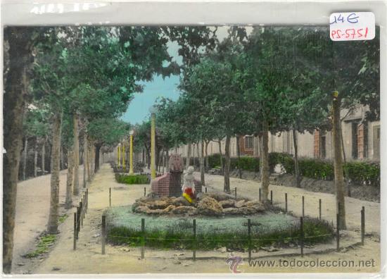 Postales: (PS-5751)POSTAL DE PONS(LLEIDA)-PASEO DE LA LIBERACION