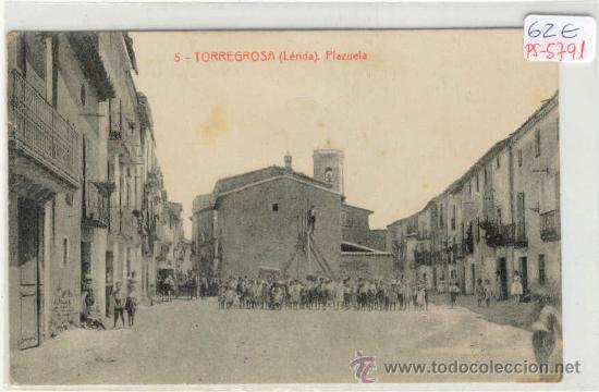 Postkarten: (PS-5791)POSTAL DE TORREGROSA(LLEIDA)-PLAZUELA