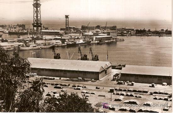 Postales: Barcelona. Puerto . Ed. Raker. - Foto 1