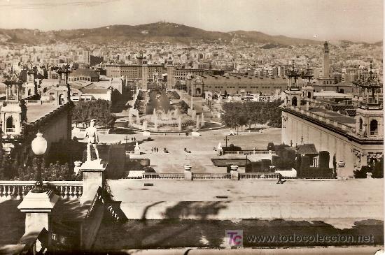 Postales: Barcelona. Avda. de la Exposicion. Ed. Raker. - Foto 1