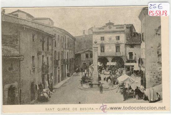 Postkarten: (PS-5818)POSTAL DE SANT QUIRSE DE BESORA-PLASSA MAJOR