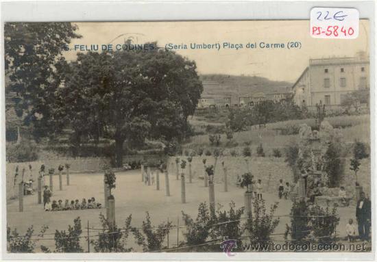 Postcards: (PS-5840)POSTAL FOTOGRAFICA DE SANT FELIU DE CODINES-PLA&Ccedil;A DEL CARME
