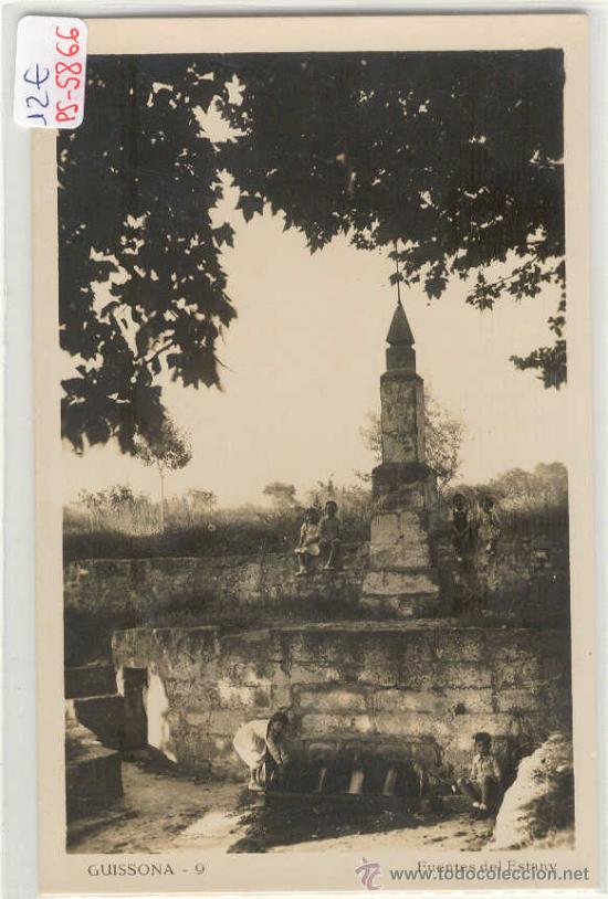 Postales: (PS-5866)POSTAL DE GUISSONA(LLEIDA)-FUENTES DEL ESTANY