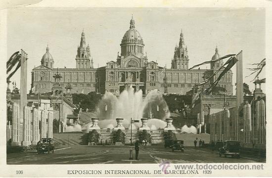Postales: BARCELONA. EXPOSICION INTERNACIONAL 1.929. - Foto 1