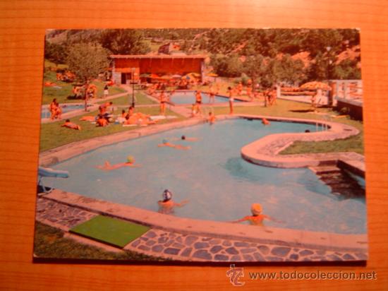 Postales: POSTAL PIRINEOS CENTRALES CALDAS DE BOHI PISCINAS