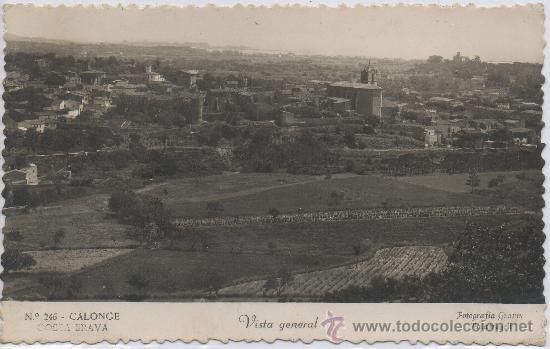 Postales: POSTAL DE CALONGE VISTA GENERAL GERONA - Foto 1