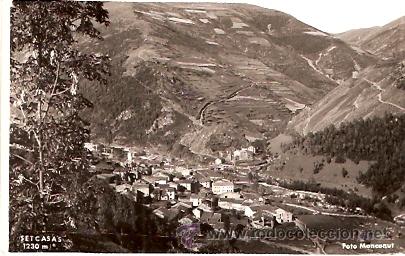 Postales: POSTAL SETCASES FOT. MONCANUT CIRCULADA - Foto 1